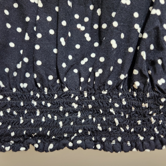 Papermoon Black and White Dotted Blouse - Picture 6 of 7